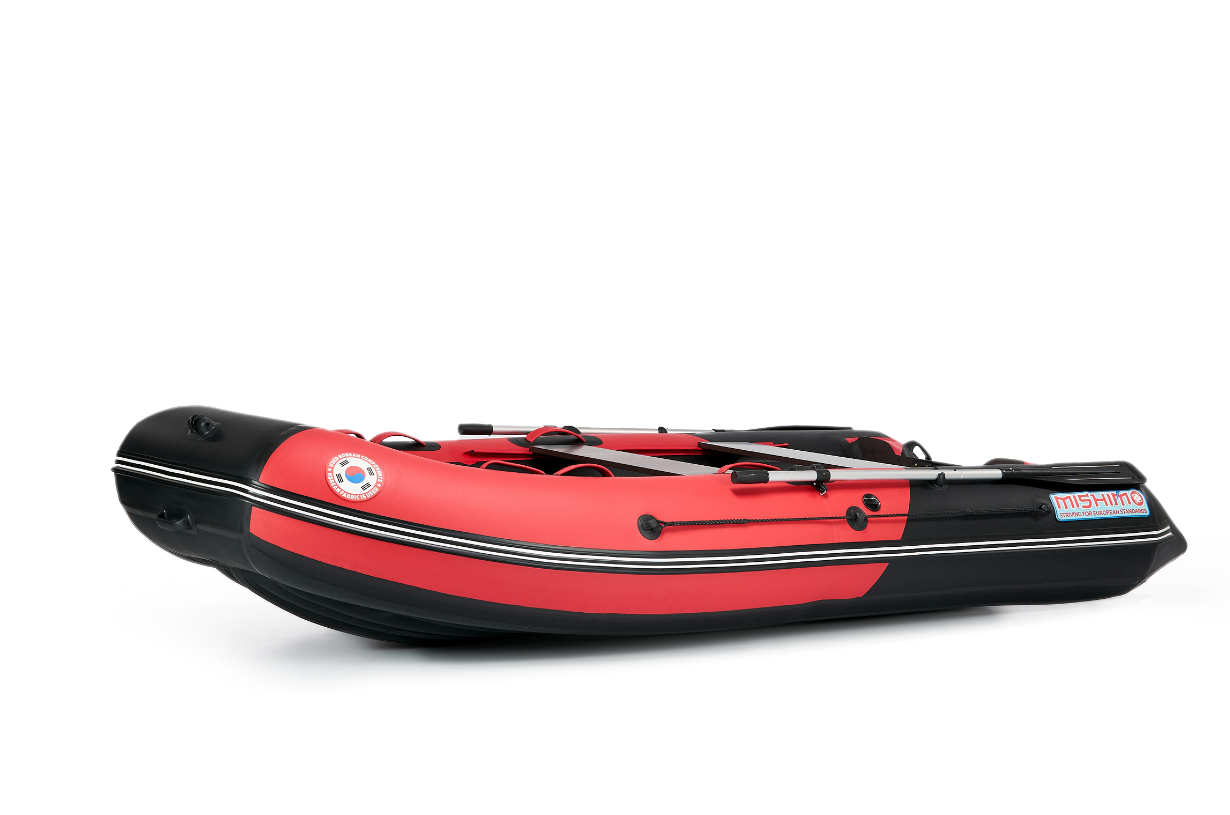КОМПЛЕКТ ЛОДКА MISHIMO PRO 350 + ЛОДОЧНЫЙ МОТОР MARLIN MP 9.9 (15) AMHS PROLINE в Кургане