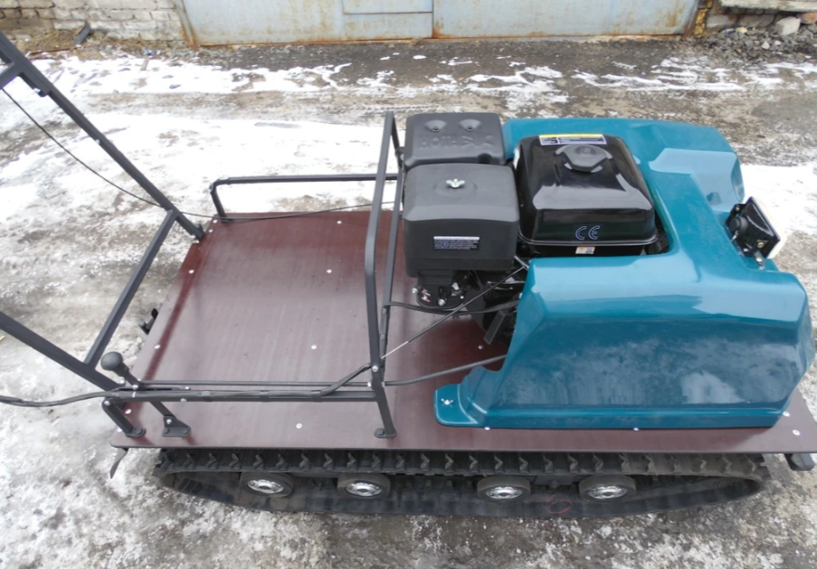 Мотобуксировщик AhtaR LR13 с реверс-вариатором Буран (задний ход) в Кургане