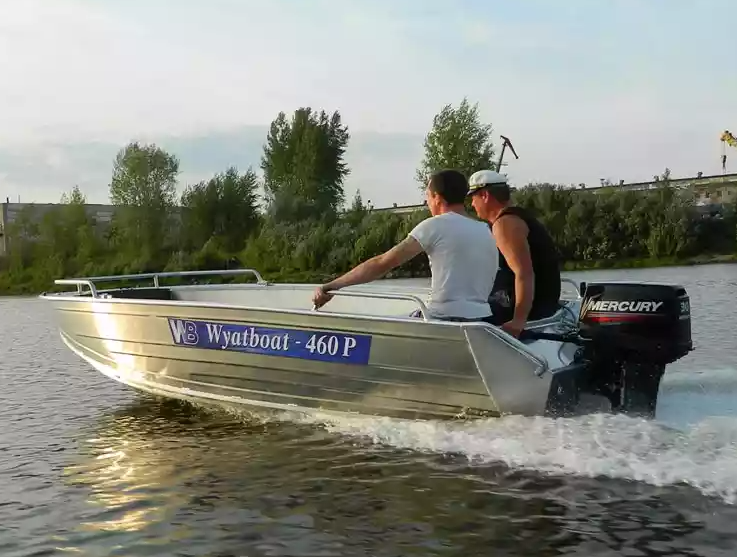 Алюминиевая лодка Wyatboat-460 P в Кургане