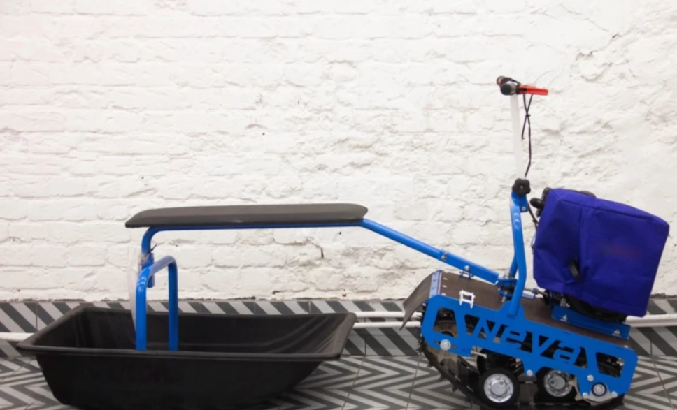 Мотобуксировщик НЕВА МС1-ZS (GB225) в Кургане