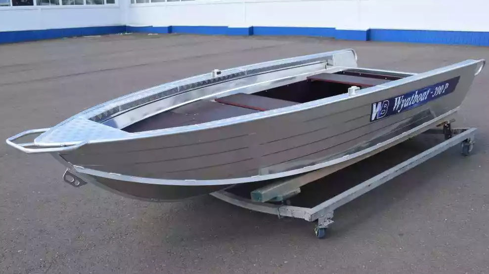Алюминиевая лодка Wyatboat-390Р Fish в Кургане