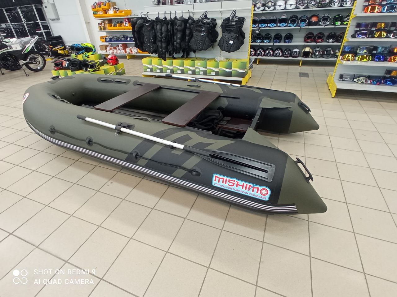 Лодка MISHIMO RIVER JET 430 под водомет в Кургане