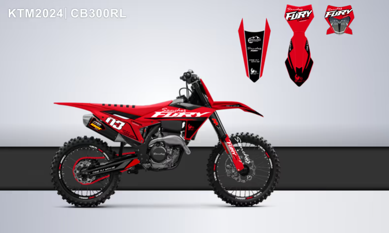 Кроссовый мотоцикл Sanchez Fury CB300RL в Кургане