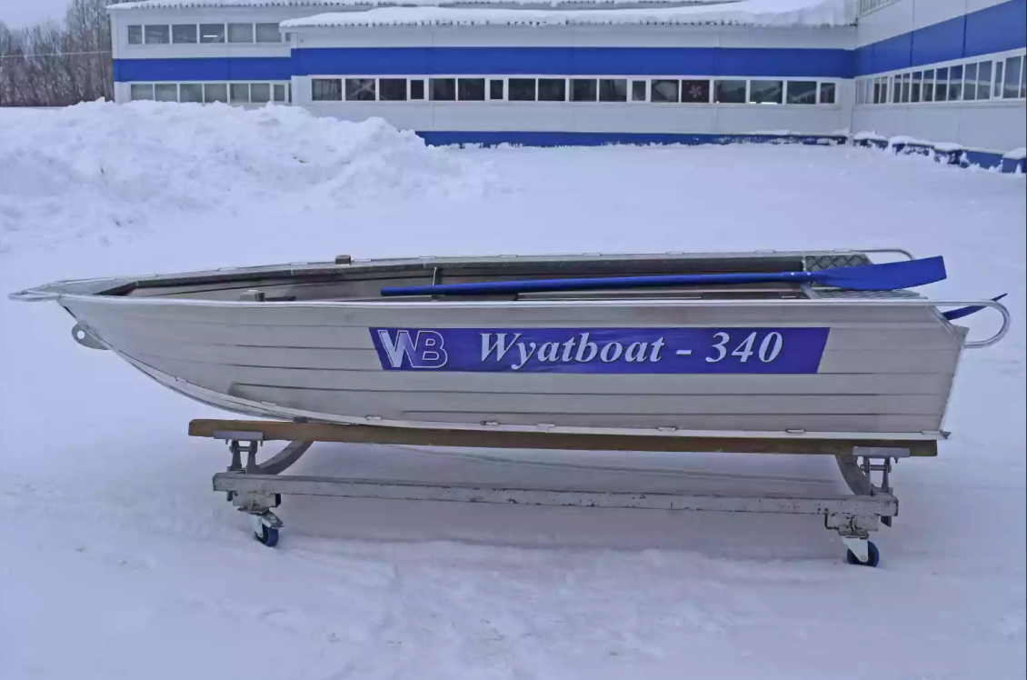 Алюминиевая лодка Wyatboat-340 Р в Кургане