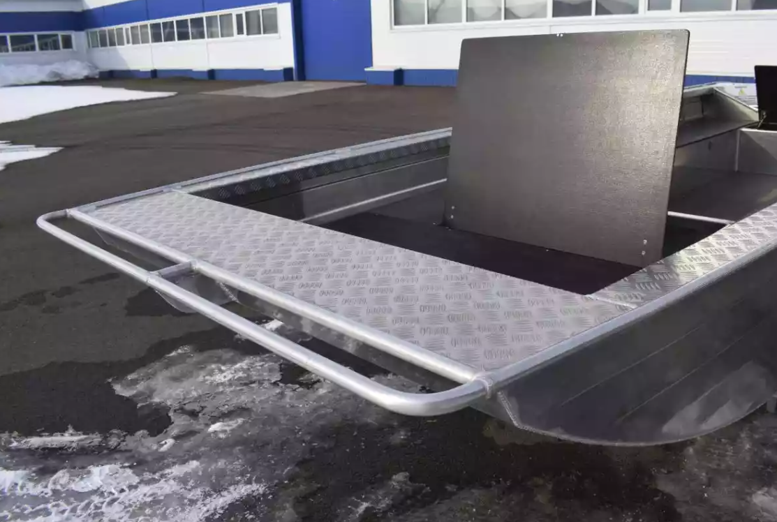 Алюминиевая лодка Wyatboat-490 Jonboat в Кургане