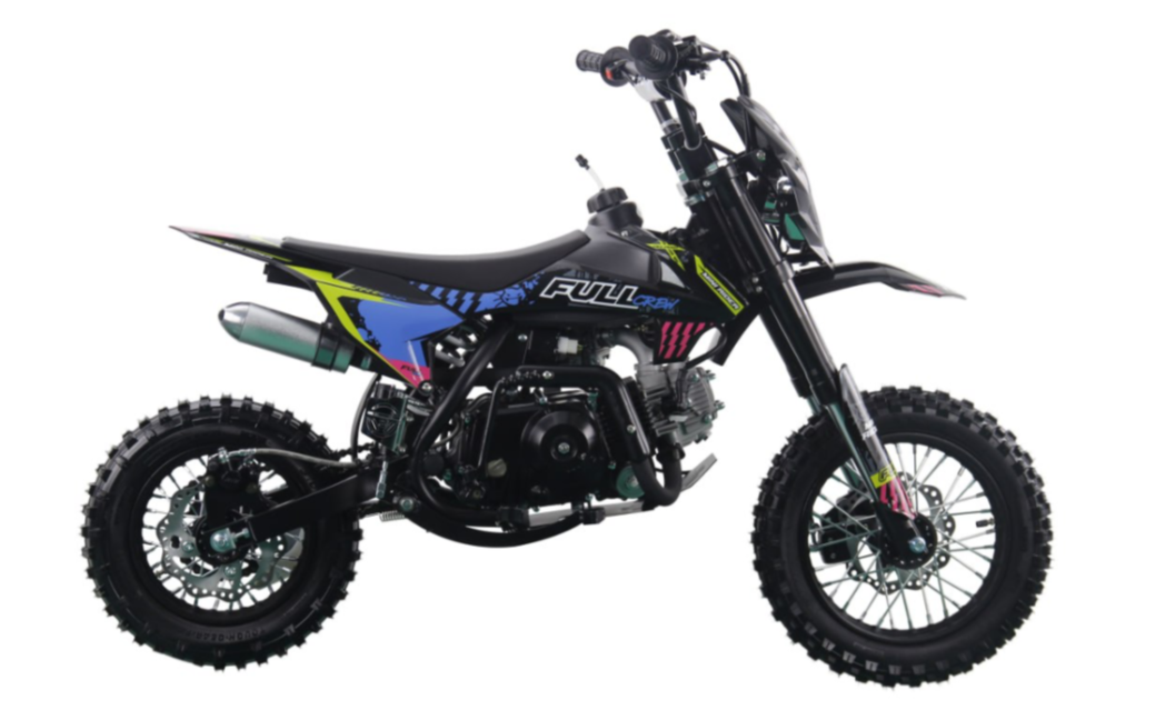 Питбайк FullCrew Mini Rider 110сс 12\10 (п\автомат эл.стартер) в Кургане
