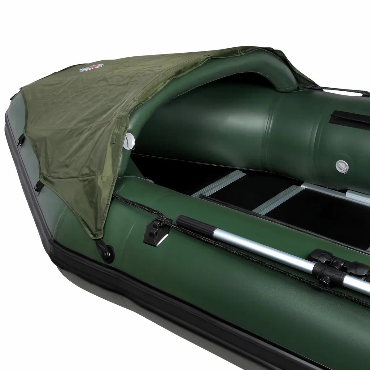 КОМПЛЕКТ НОСОВОГО ТЕНТА К ЛОДКЕ SMARINE SDP MAX 365-380 ЗЕЛЕНЫЙ в Кургане