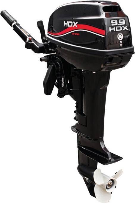 Лодочный мотор 2-х тактный HDX R series T 9,9 BMS в Кургане