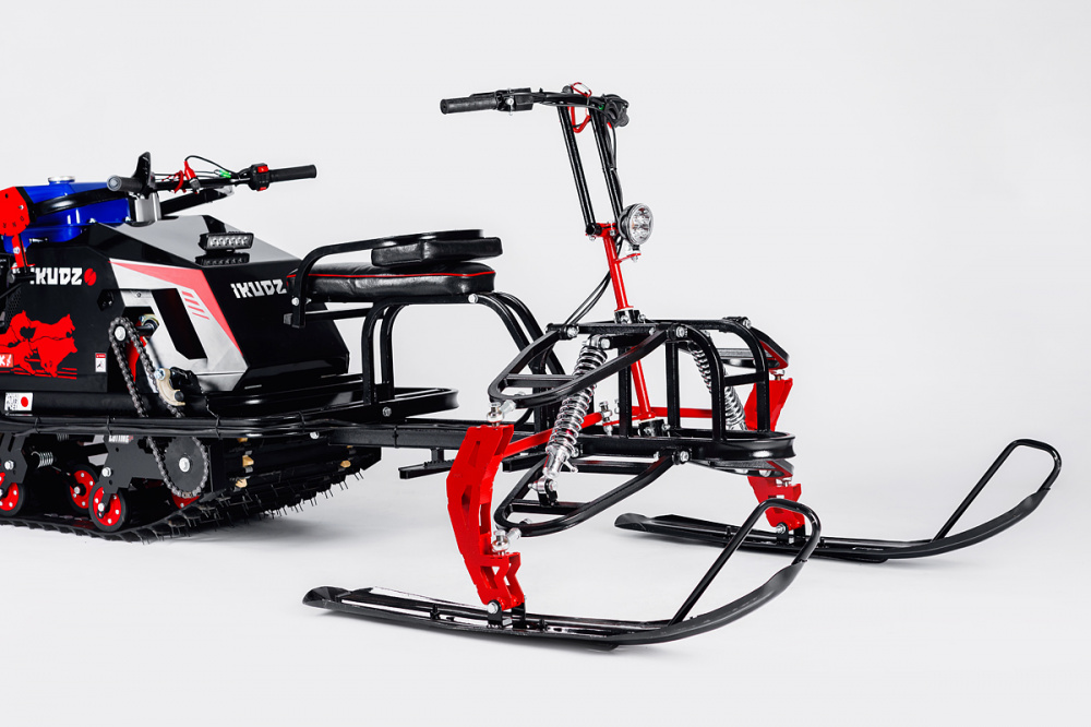 Лыжный модуль IKUDZO TERRAIN с подогревом ручек пластиковые лыжи в Кургане