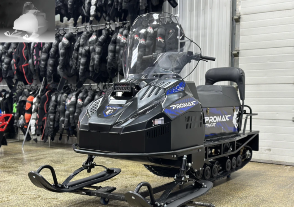 Снегоход PROMAX YAKUT R/К 500 2.0 4T 29 LONG в Кургане