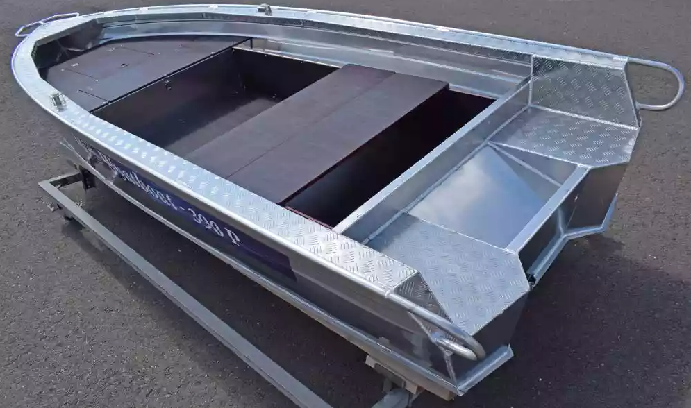 Алюминиевая лодка Wyatboat-390Р Fish в Кургане