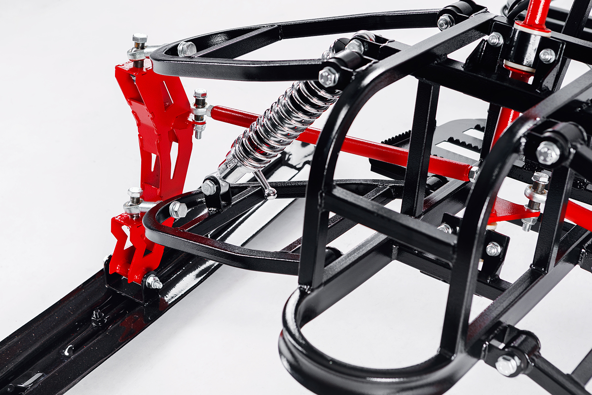 Лыжный модуль IKUDZO TERRAIN с подогревом ручек металлические лыжи в Кургане