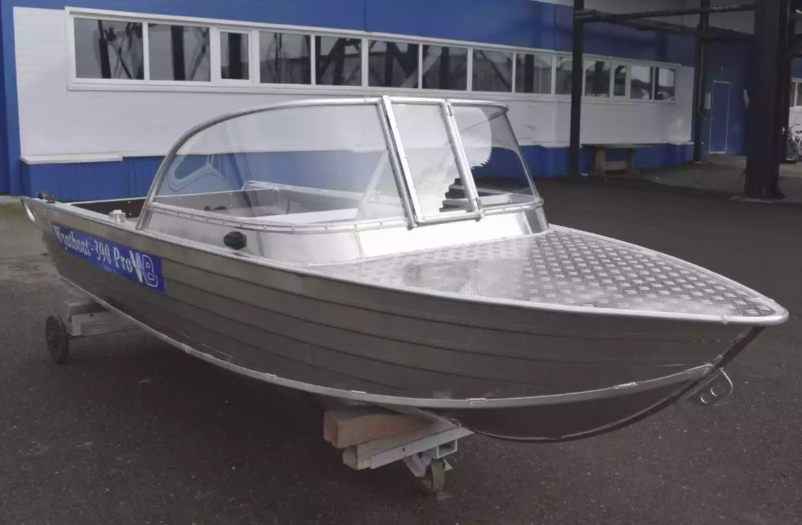 Алюминиевая лодка Wyatboat-390 Pro в Кургане