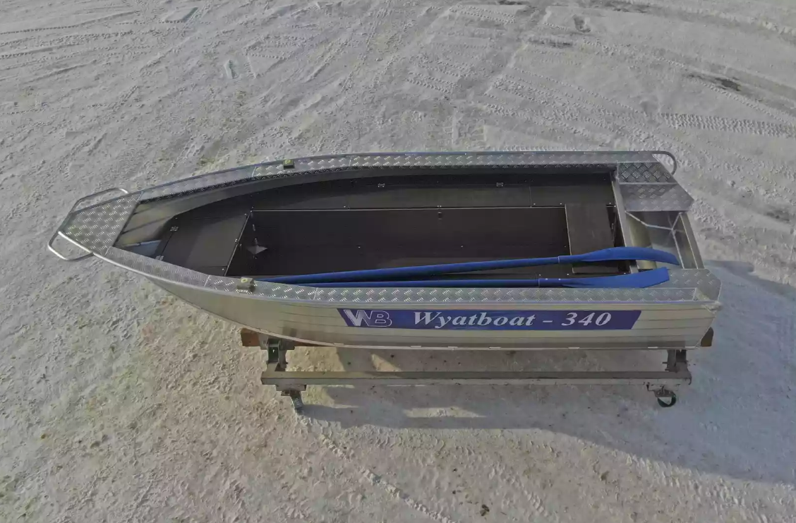 Алюминиевая лодка Wyatboat-340 РМ в Кургане
