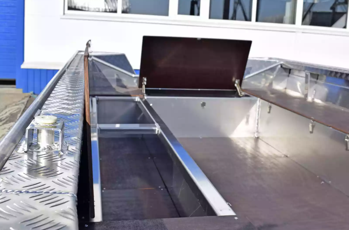 Алюминиевая лодка Wyatboat-490 Jonboat в Кургане