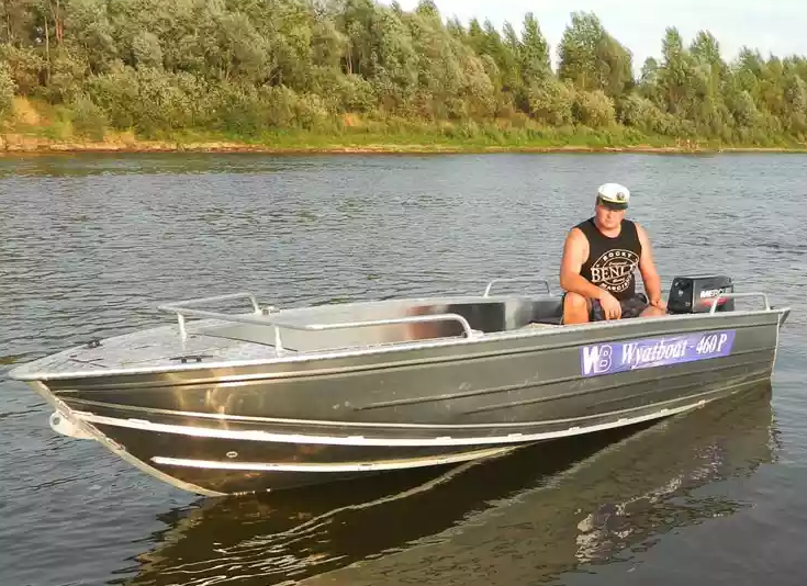 Алюминиевая лодка Wyatboat-460 P в Кургане