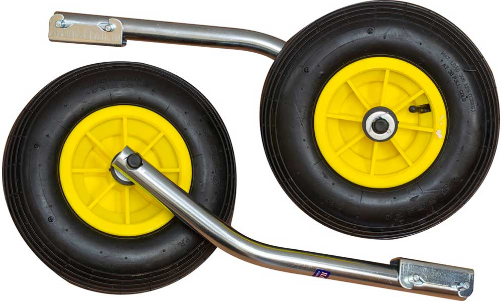 Транцевые колеса 330 мм модульные удлиненные в Кургане