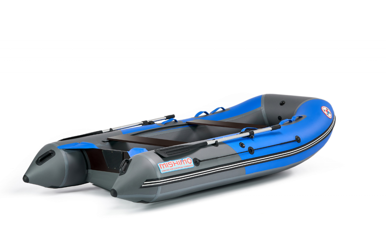 КОМПЛЕКТ ЛОДКА MISHIMO PRO 350 + ЛОДОЧНЫЙ МОТОР MARLIN MP 9.9 (15) AMHS PROLINE в Кургане