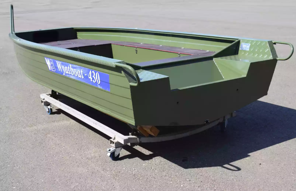 Алюминиевая лодка  Wyatboat-430 Master Fish в Кургане