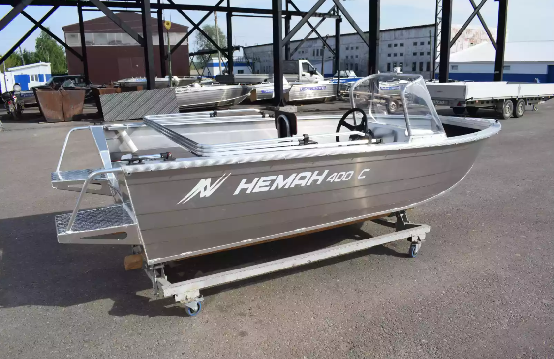 Алюминиевая лодка Неман-400 С в Кургане