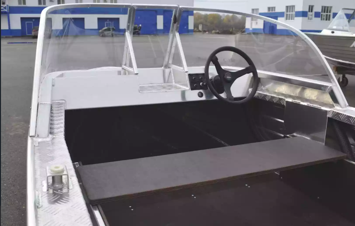 Алюминиевая лодка Wyatboat-390 Pro в Кургане