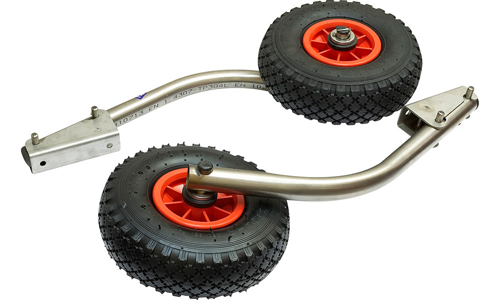 Транцевые колеса модульные для нднд из нержавеющей стали в Кургане