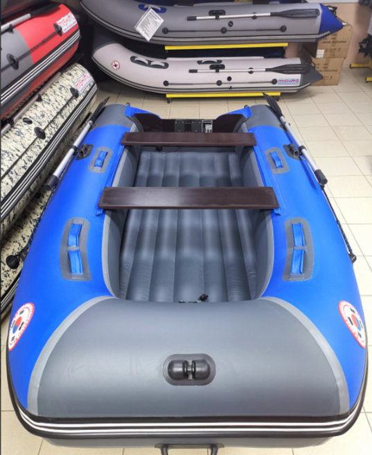 КОМПЛЕКТ Лодка MISHIMO PRO 350 + ЛОДОЧНЫЙ МОТОР MARLIN MP 9.9 (20) AMHS PRO в Кургане