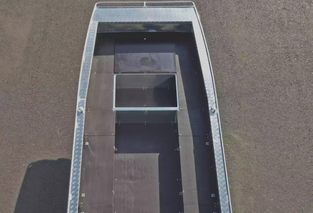 Алюминиевая лодка Wyatboat-490 Jonboat в Кургане