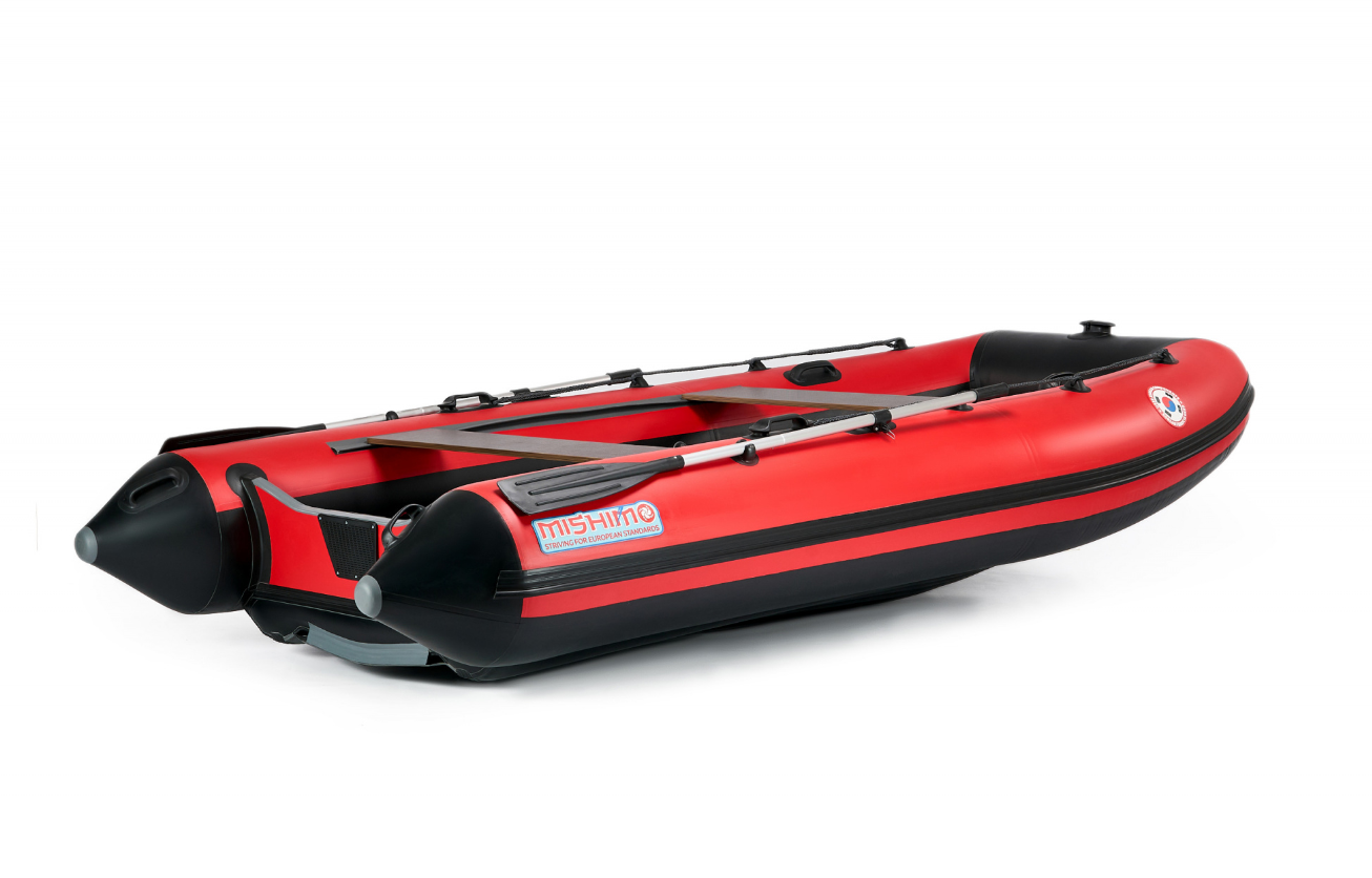 КОМПЛЕКТ ЛОДКА MISHIMO RAPID 360 PRO + ЛОДОЧНЫЙ МОТОР MARLIN PROLINE MP 9.9 (15) AMHS в Кургане