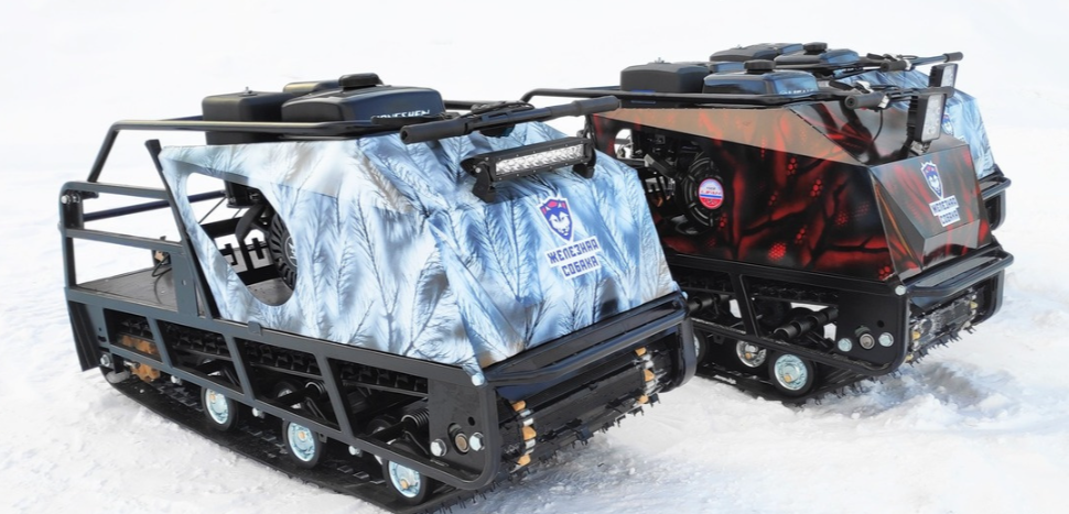 Мотобуксировщик Irondog (Железная собака) M500 15 Камуфляж Охотник в Кургане