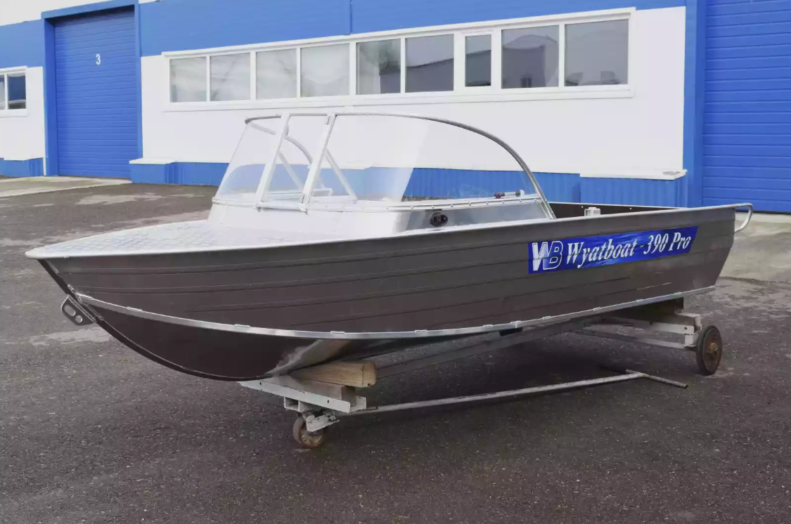 Алюминиевая лодка Wyatboat-390 Pro в Кургане