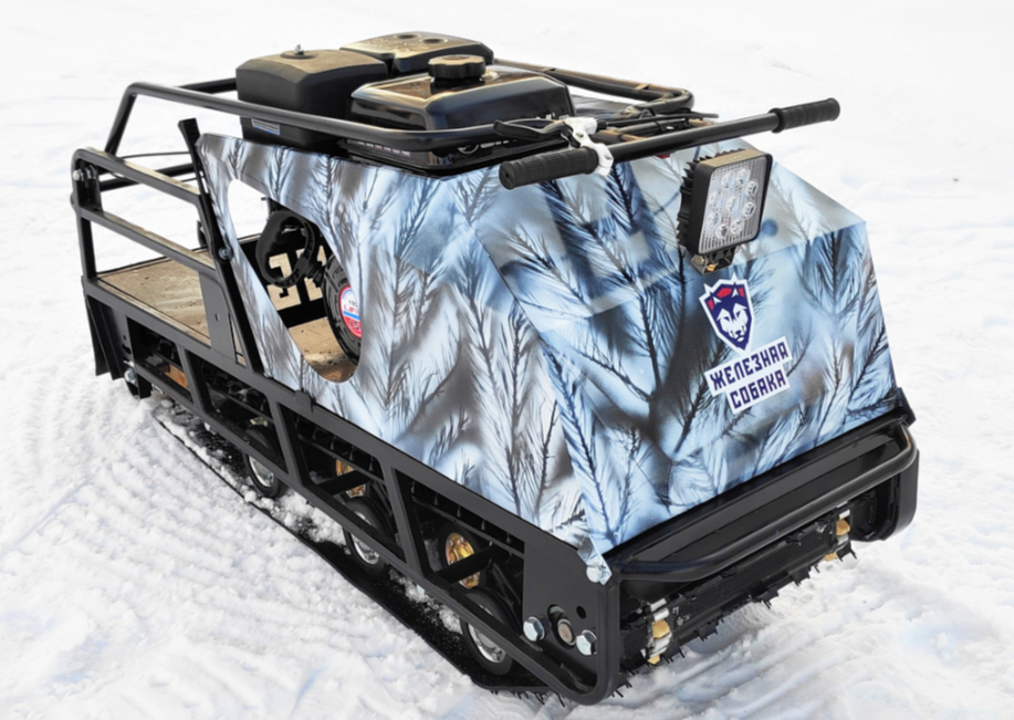 Мотобуксировщик Irondog (Железная собака) M500 15 Камуфляж Охотник в Кургане