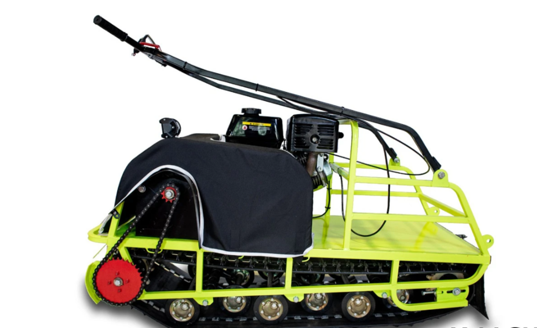 Мотобуксировщик Бурлак ХОЗЯИН-1 (капот ткань) в Кургане