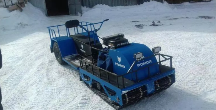 Мотобуксировщик POMOR X-2 K20 в Кургане