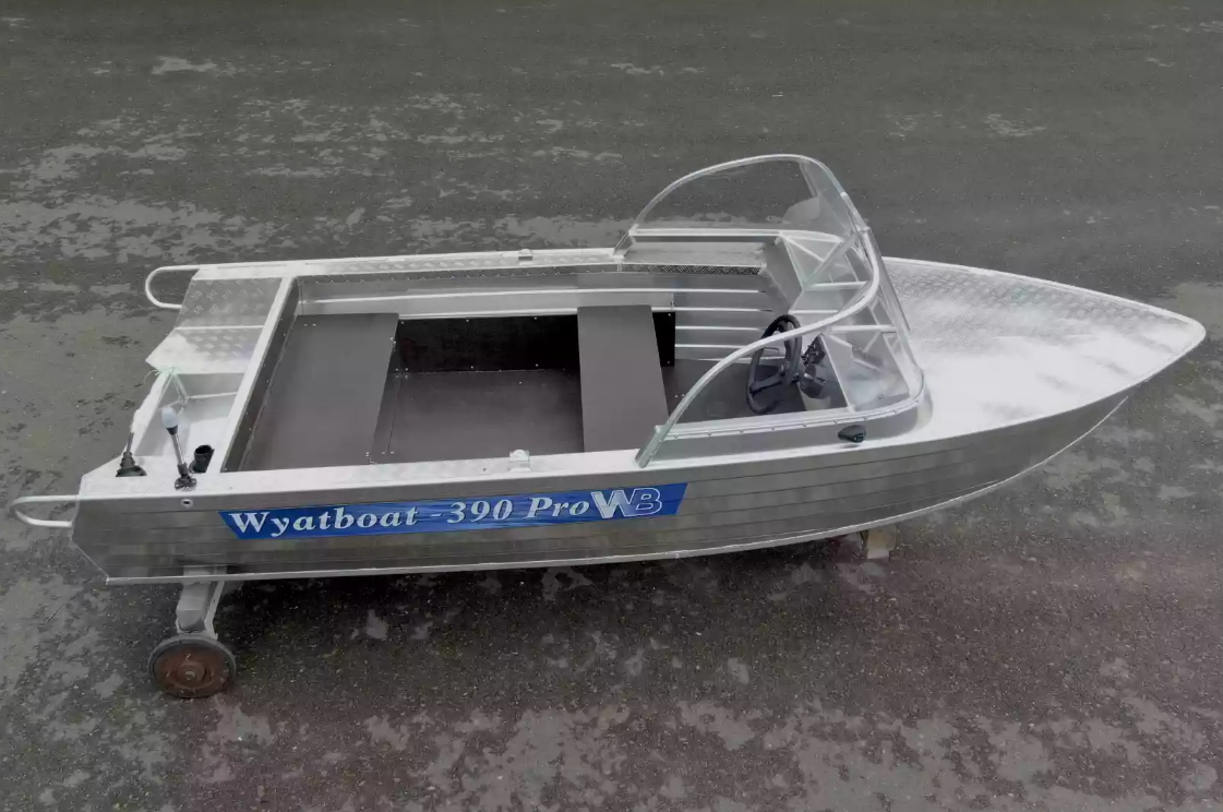 Алюминиевая лодка Wyatboat-390 Pro в Кургане