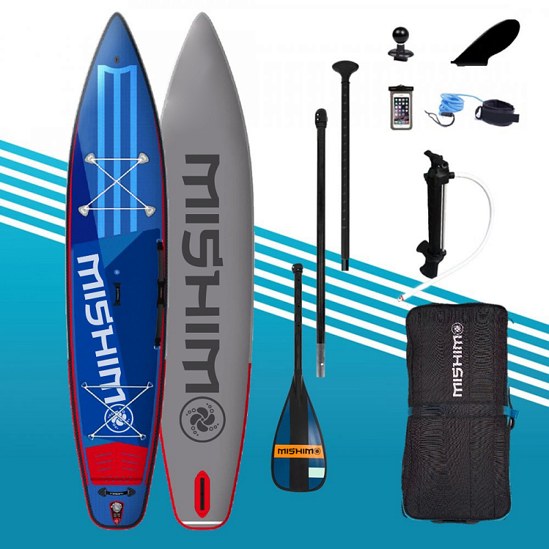 SUP (САП) Доска MISHIMO FAST STAR 12.6 в Кургане