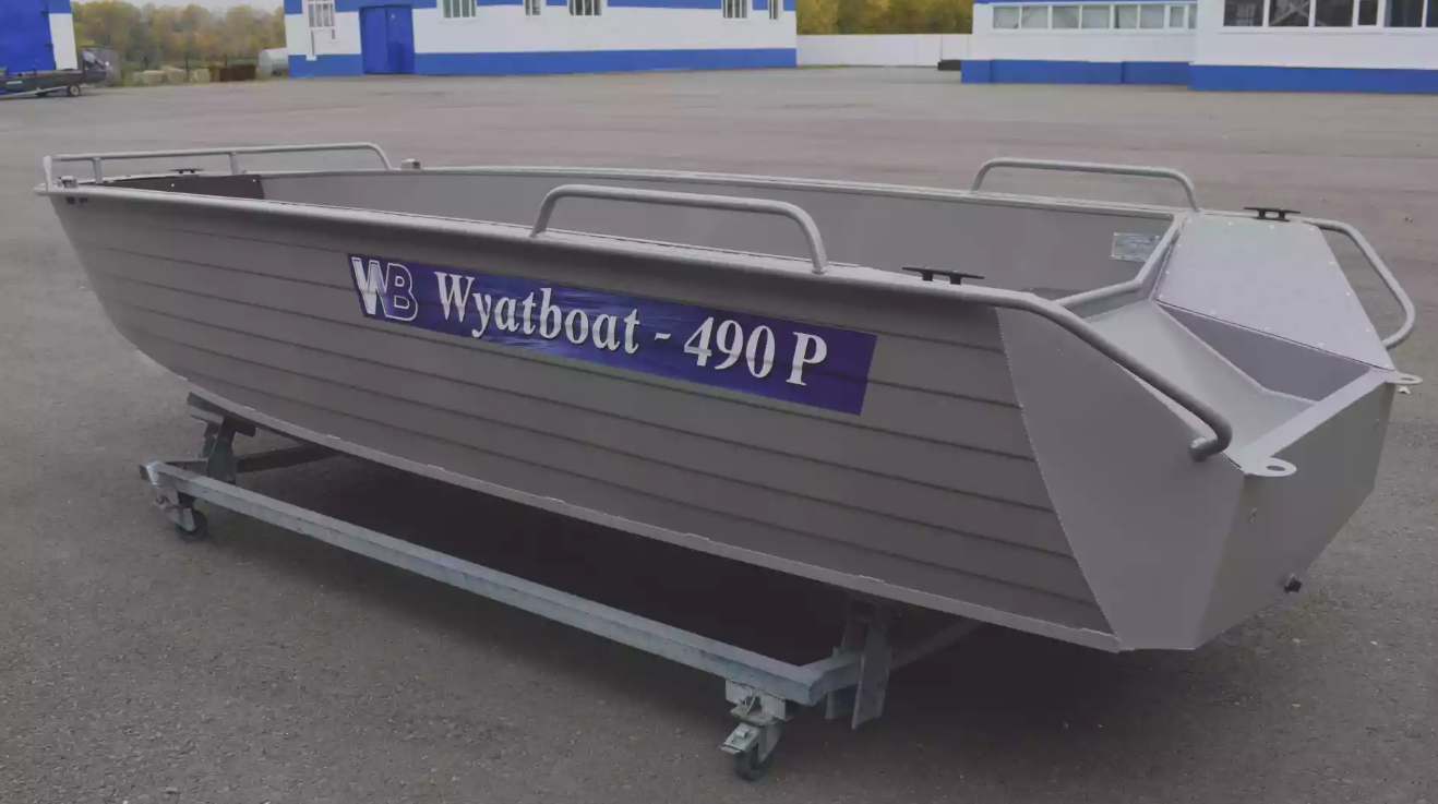 Алюминиевая лодка Wyatboat-490 P в Кургане