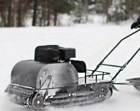 Мотобуксировщик ОНЕГО 500 ЭКОНОМ 15 л.с. в Кургане