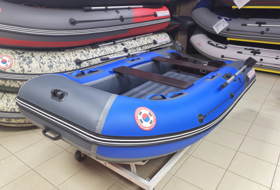 КОМПЛЕКТ Лодка MISHIMO PRO 350 + ЛОДОЧНЫЙ МОТОР MARLIN MP 9.9 (20) AMHS PRO в Кургане