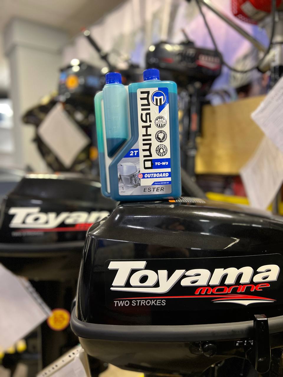Масло MISHIMO 2T OUTBOARD (ESTER) полусинтетика 1 л в Кургане