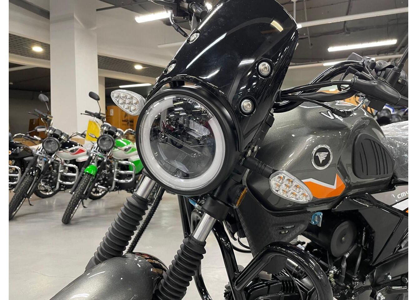 Мопед VMC NOVA 49сс (125сс) Led Full, дисковый тормоз, RKB RATO с баланс. валом, сигнализация в Кургане