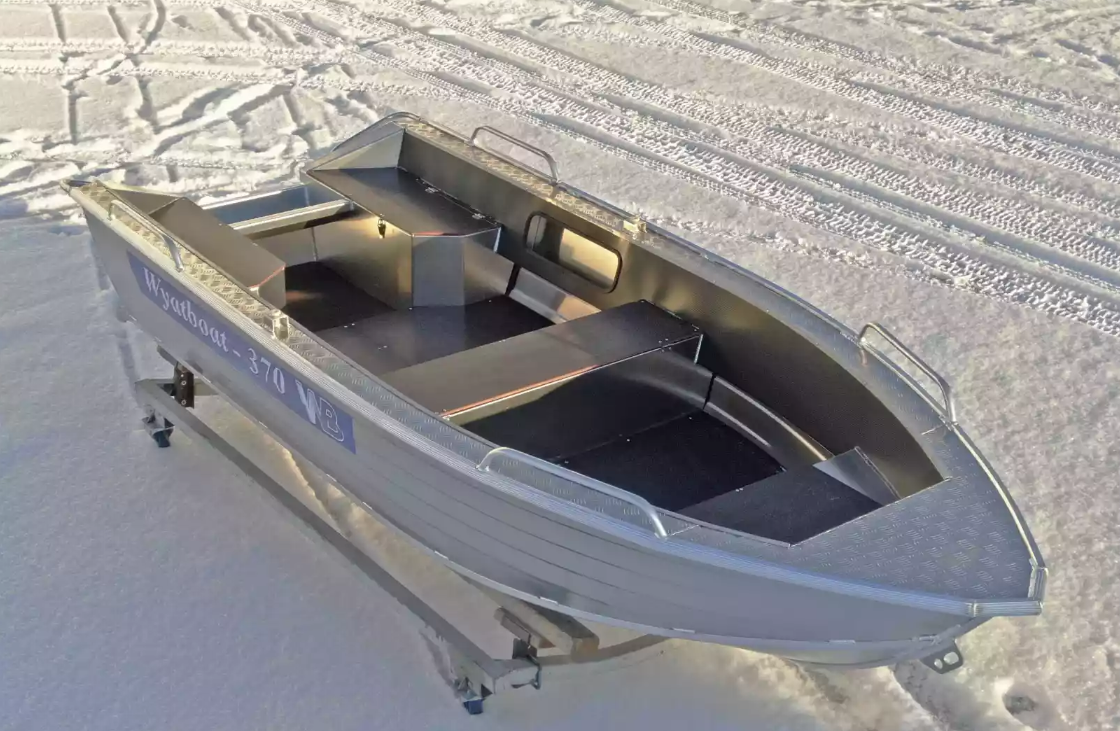 Алюминиевая лодка Wyatboat-370 в Кургане