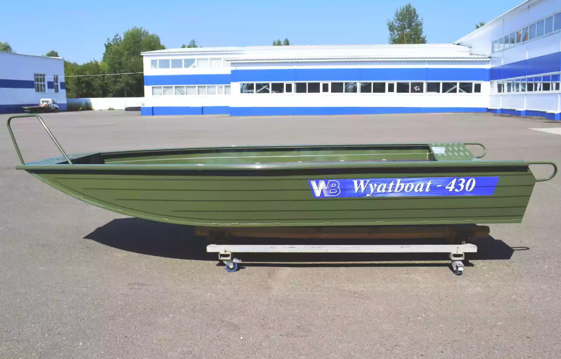 Алюминиевая лодка  Wyatboat-430 Master Fish в Кургане