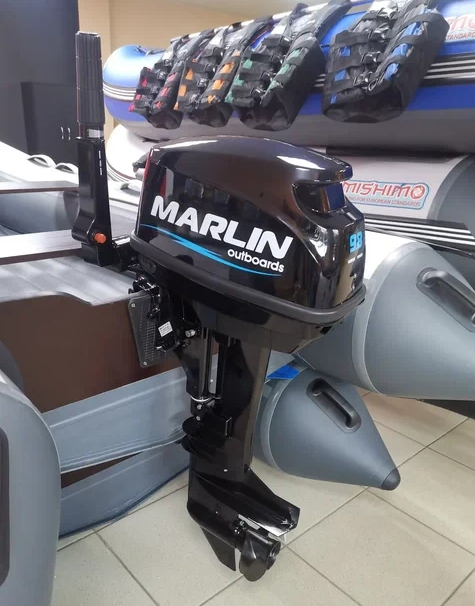 КОМПЛЕКТ ЛОДКА MISHIMO LITE 350 + МОТОР 9,8 Л.С. в Кургане