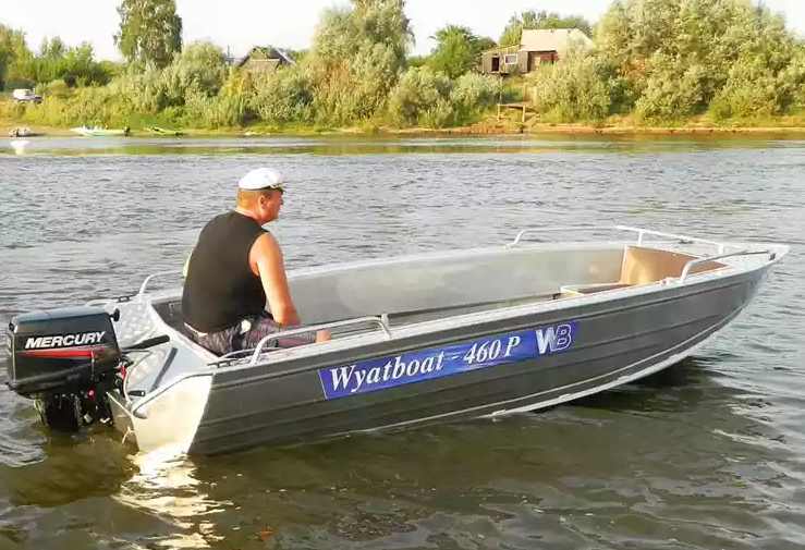 Алюминиевая лодка Wyatboat-460 P в Кургане