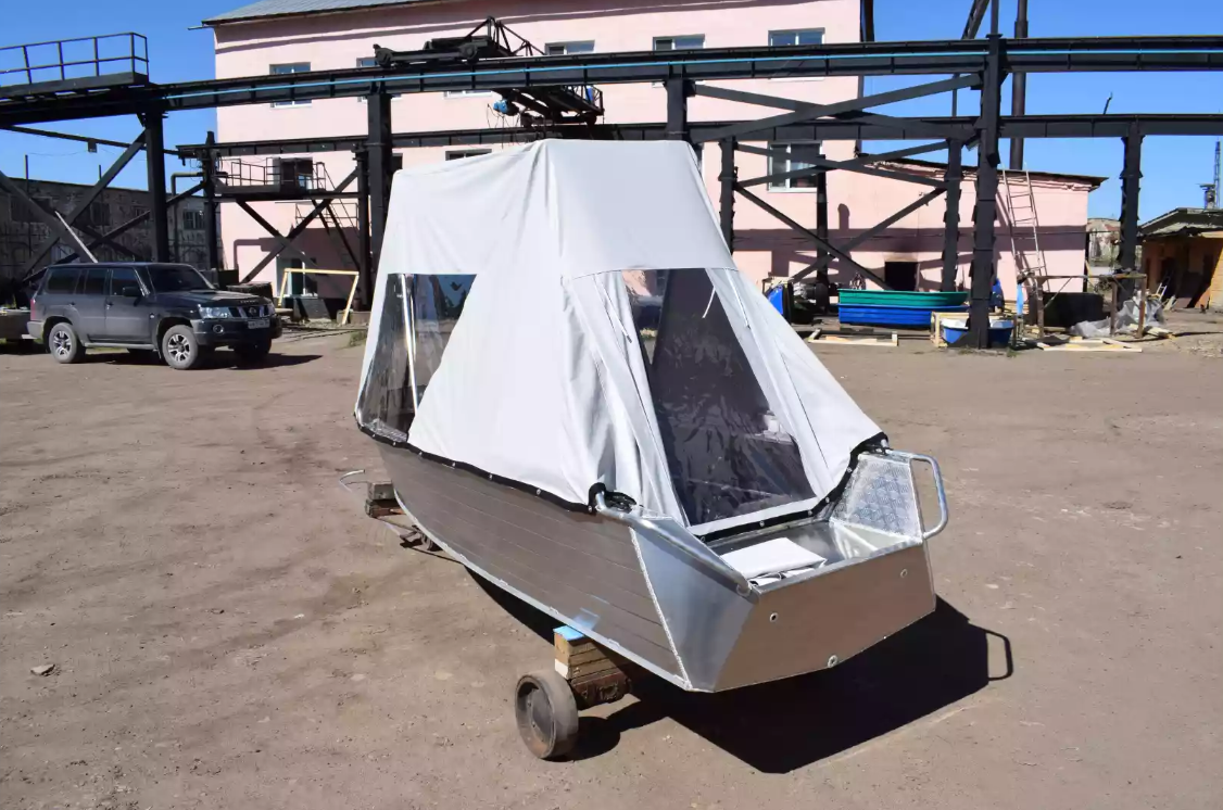 Алюминиевая лодка Wyatboat-390 У в Кургане