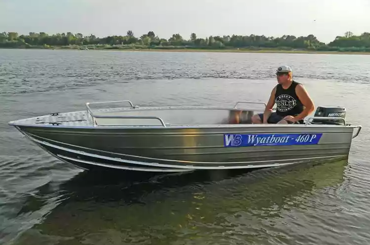 Алюминиевая лодка Wyatboat-460 P в Кургане