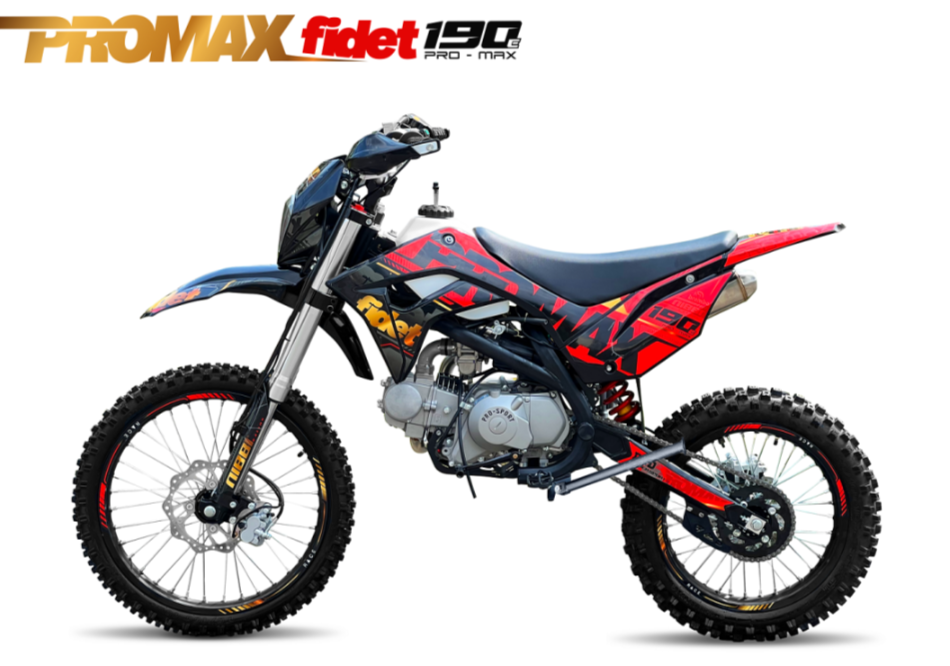 Мотоцикл (питбайк) PROMAX FIDET (ФАЙДЕТ) 190E MAX PRO LUX 19/16 в Кургане