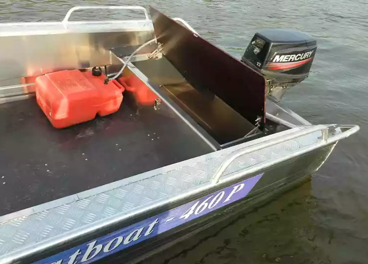 Алюминиевая лодка Wyatboat-460 P в Кургане