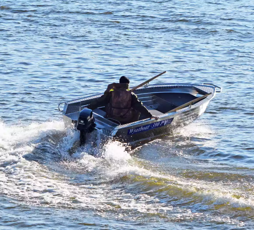 Алюминиевая лодка Wyatboat-390 P в Кургане
